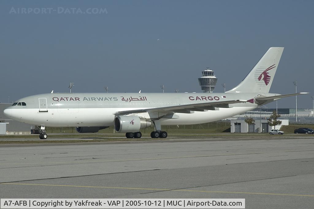 A7-AFB, 1991 Airbus A300B4-622R C/N 614, Qatar Airways Airbus 300F