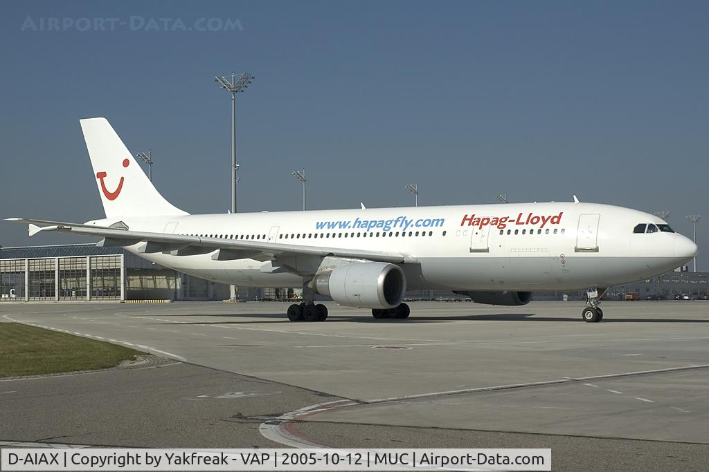 D-AIAX, 1996 Airbus A300B4-605R C/N 773, Hapag Lloyd Airbus 300-600