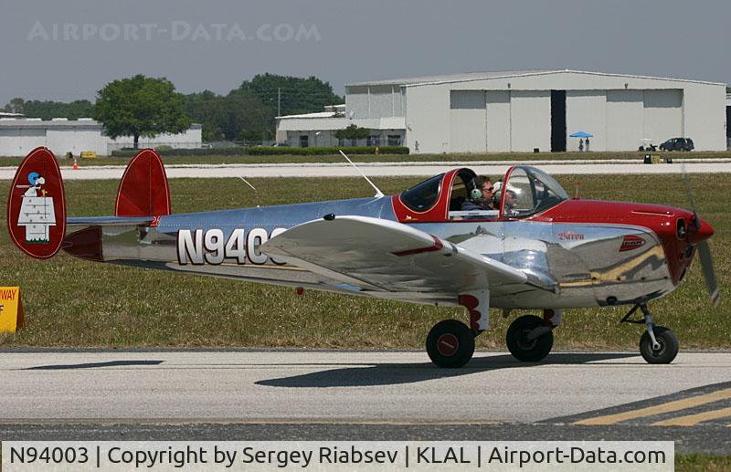 N94003, 1946 Erco 415C Ercoupe C/N 1326, Sun-n-fun 2006
