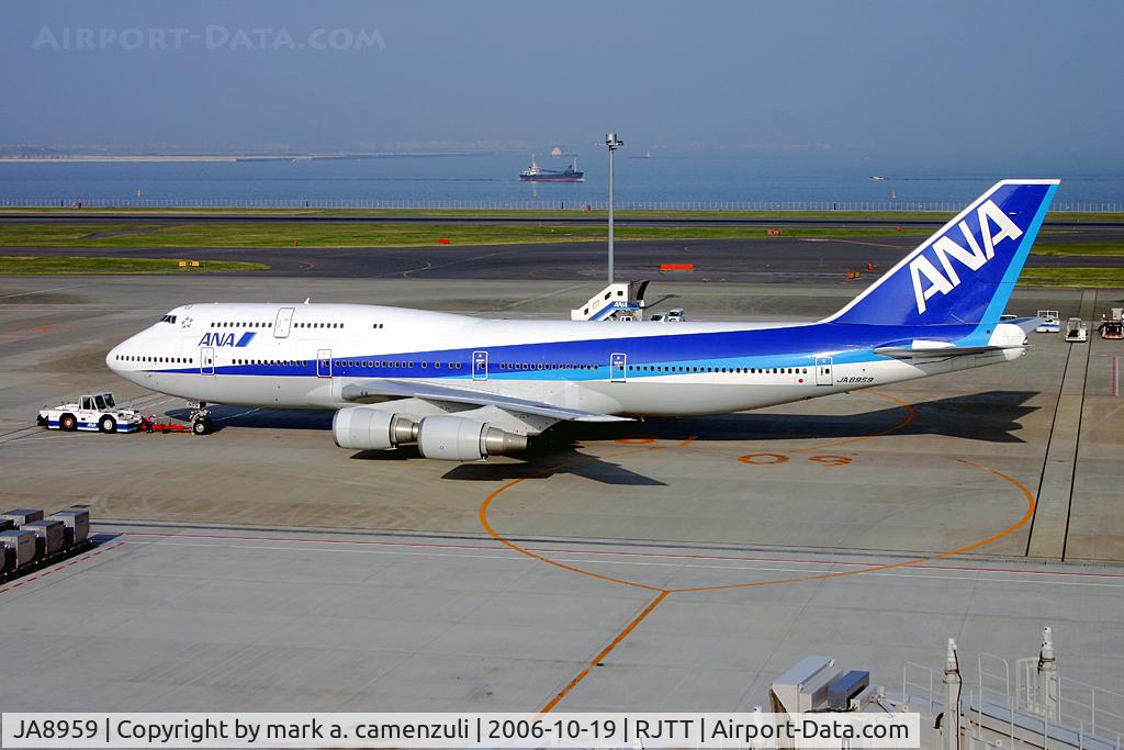 JA8959, 1992 Boeing 747-481D C/N 25646, B.747