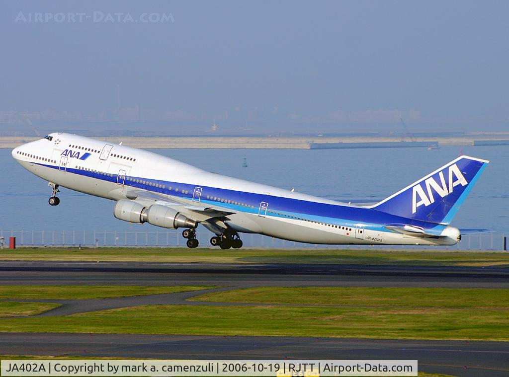 JA402A, 1998 Boeing 747-481 C/N 28283, B.747