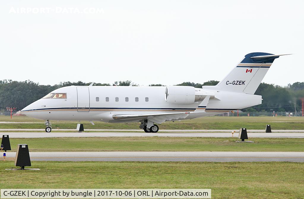 C-GZEK, 1997 Canadair Challenger 604 (CL-600-2B16) C/N 5360, NBAA Orlando 2006