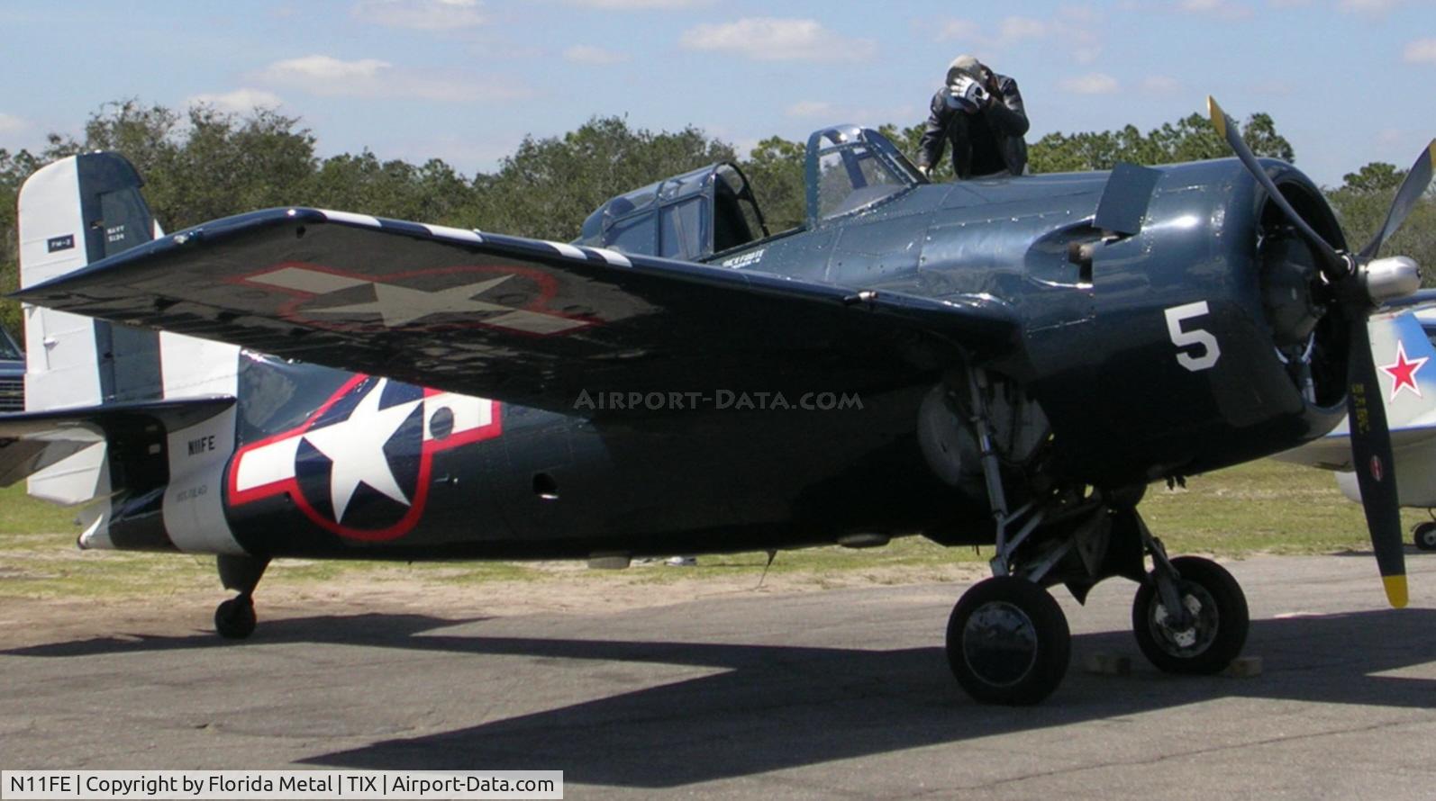 N11FE, 1945 General Motors FM-2 Wildcat C/N 5734, Grumman Cat