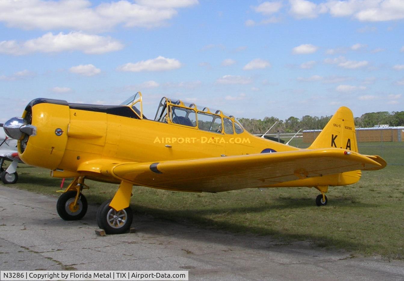 N3286, 1944 North American SNJ-5 Texan Texan C/N 88-15356, SNJ-5