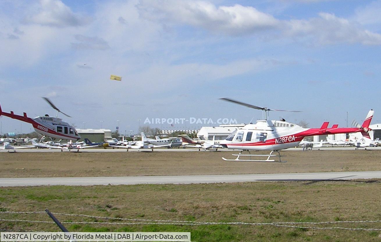 N287CA, 1983 Bell 206L-1 LongRanger II C/N 45766, Daytona 500