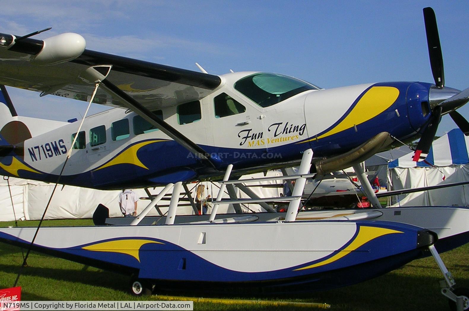 N719MS, 2006 Cessna 208 C/N 20800402, Caravan on floats
