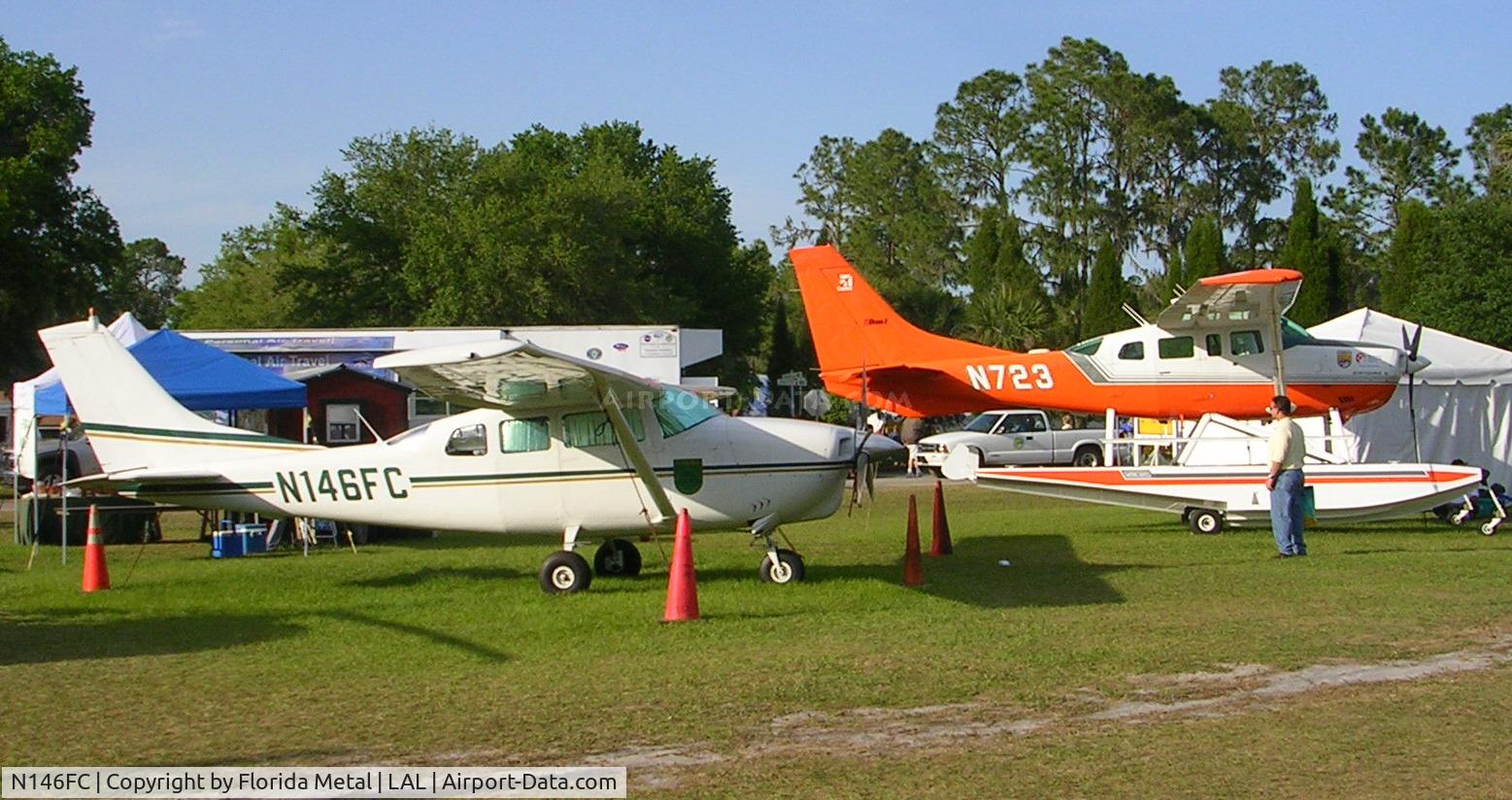 N146FC, 1966 Cessna P206A Super Skylane C/N P206-0247, Sun N Fun Entrance