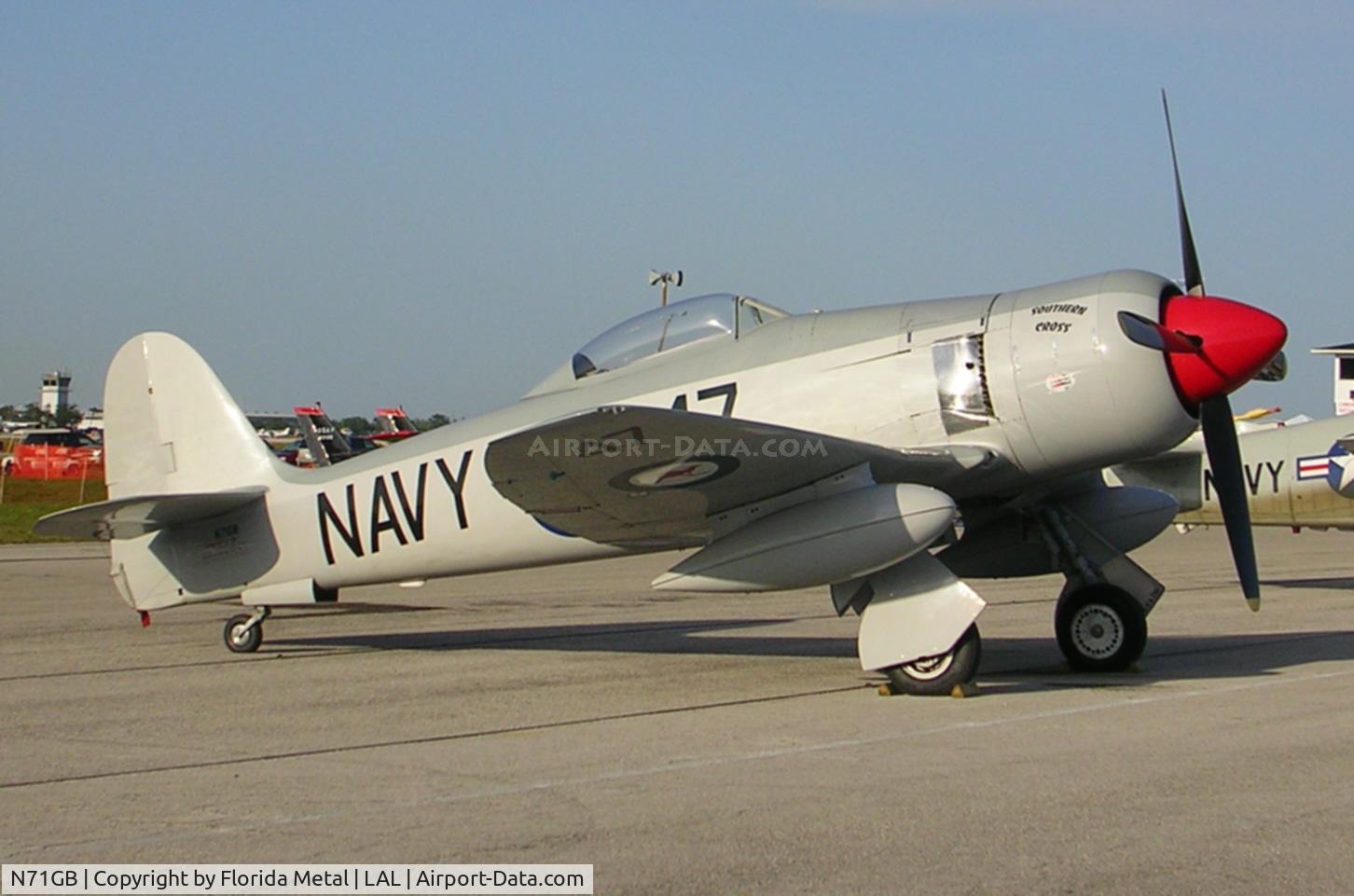 N71GB, 1949 Hawker Sea Fury T.20 C/N 37525, Hawker Sea Fury