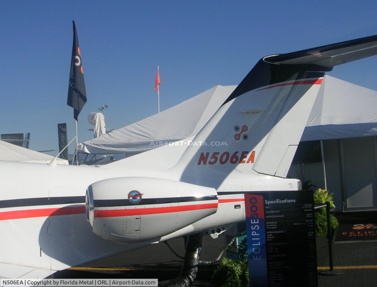N506EA, 2005 Eclipse Aviation Corp EA500 C/N EX500-107, Eclipse