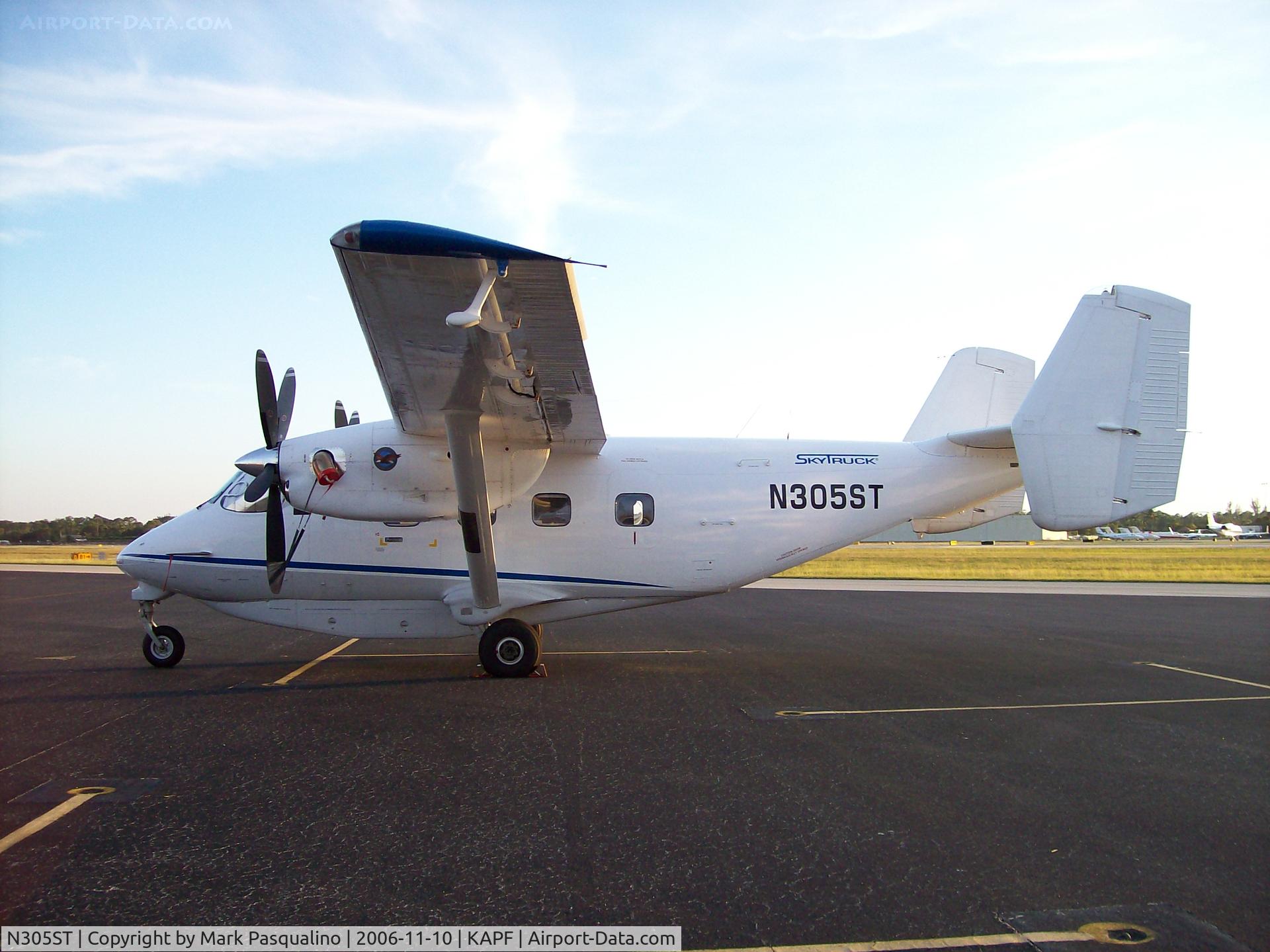 N305ST, 2004 PZL-Mielec M-28-05 Skytruck C/N AJE003-05, Skytruck