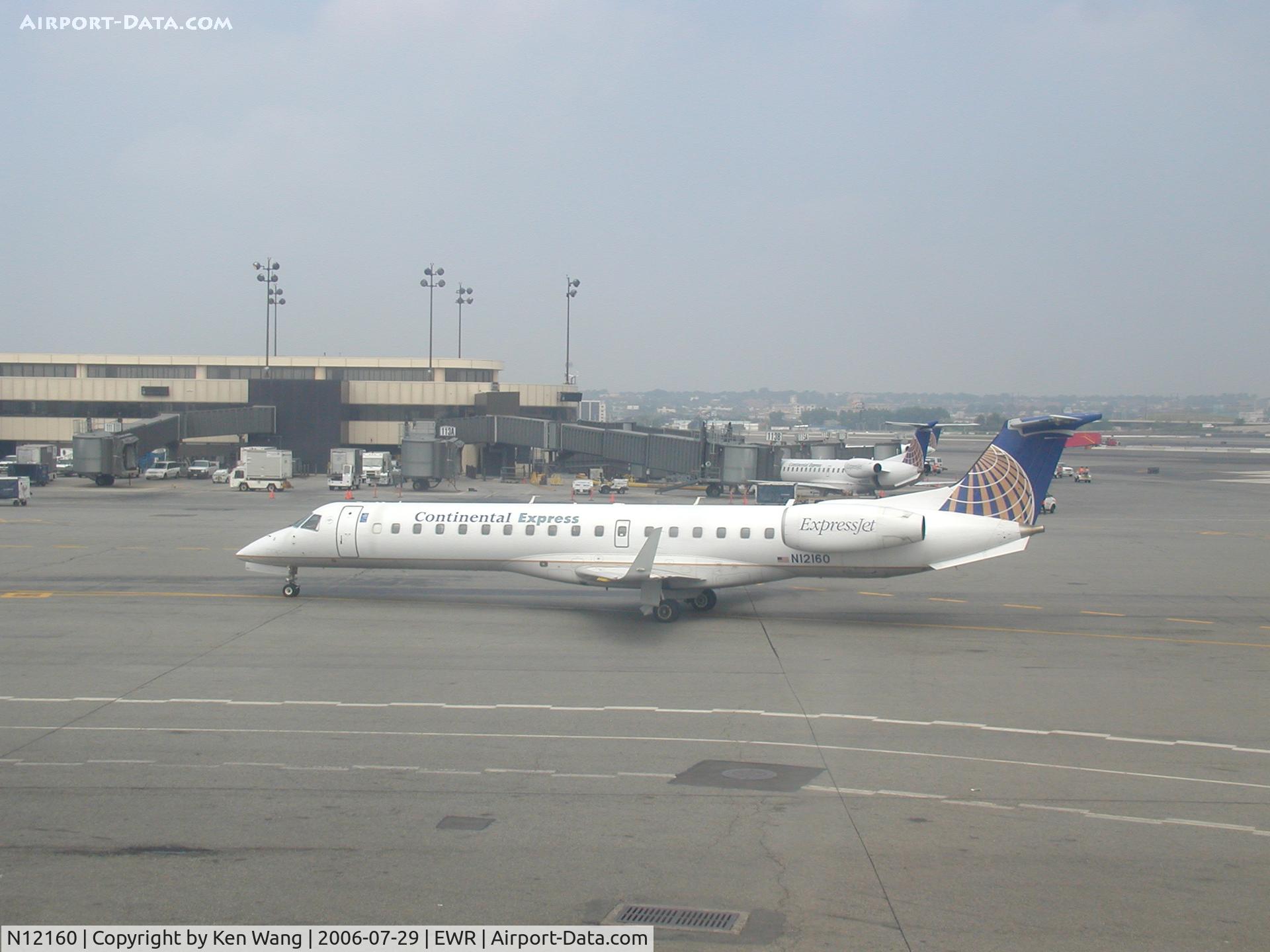 N12160, 2004 Embraer ERJ-145XR (EMB-145XR) C/N 145799, Continental Express