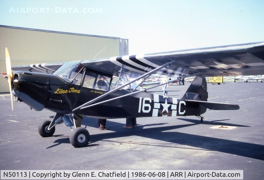 N50113, 1944 Taylorcraft DCO-65 C/N 5463, L-2M 43-26151