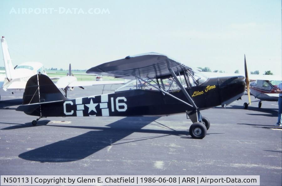 N50113, 1944 Taylorcraft DCO-65 C/N 5463, L-2M 43-26151