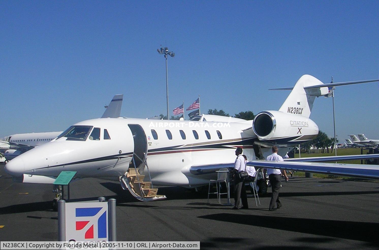 N238CX, 2005 Cessna 750 Citation X C/N 750-0238, Citation X
