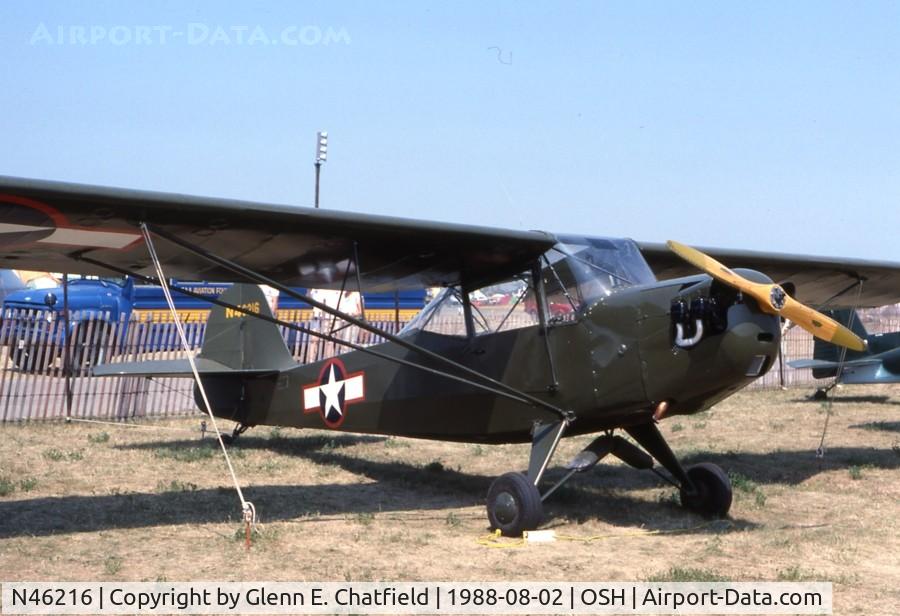 N46216, Taylorcraft DCO-65 C/N L-5050, L-2M