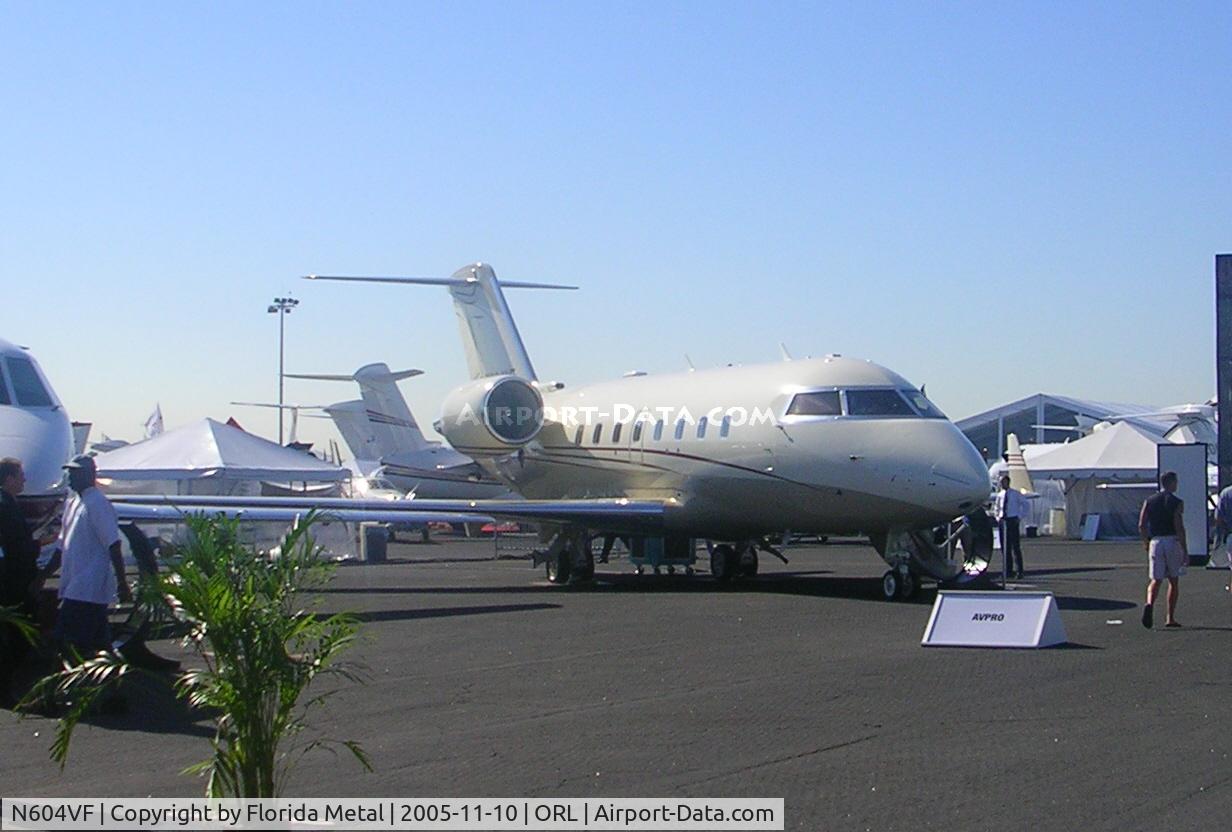 N604VF, 1999 Bombardier Challenger 604 (CL-600-2B16) C/N 5444, NBAA 2005
