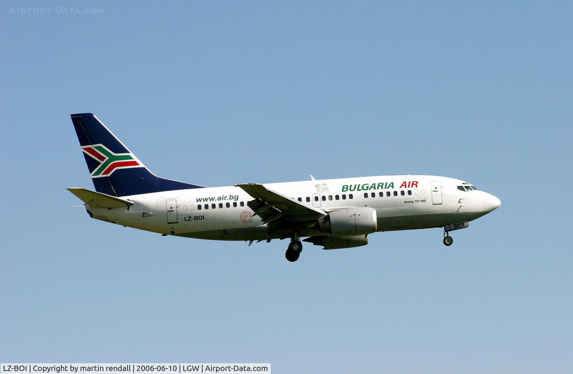 LZ-BOI, 1991 Boeing 737-530 C/N 25311, B737