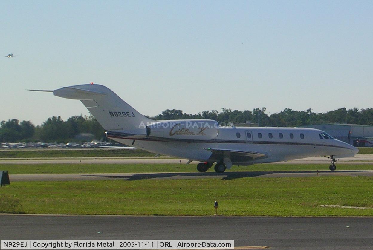 N929EJ, 1997 Cessna 750 Citation X Citation X C/N 750-0029, NBAA 2005