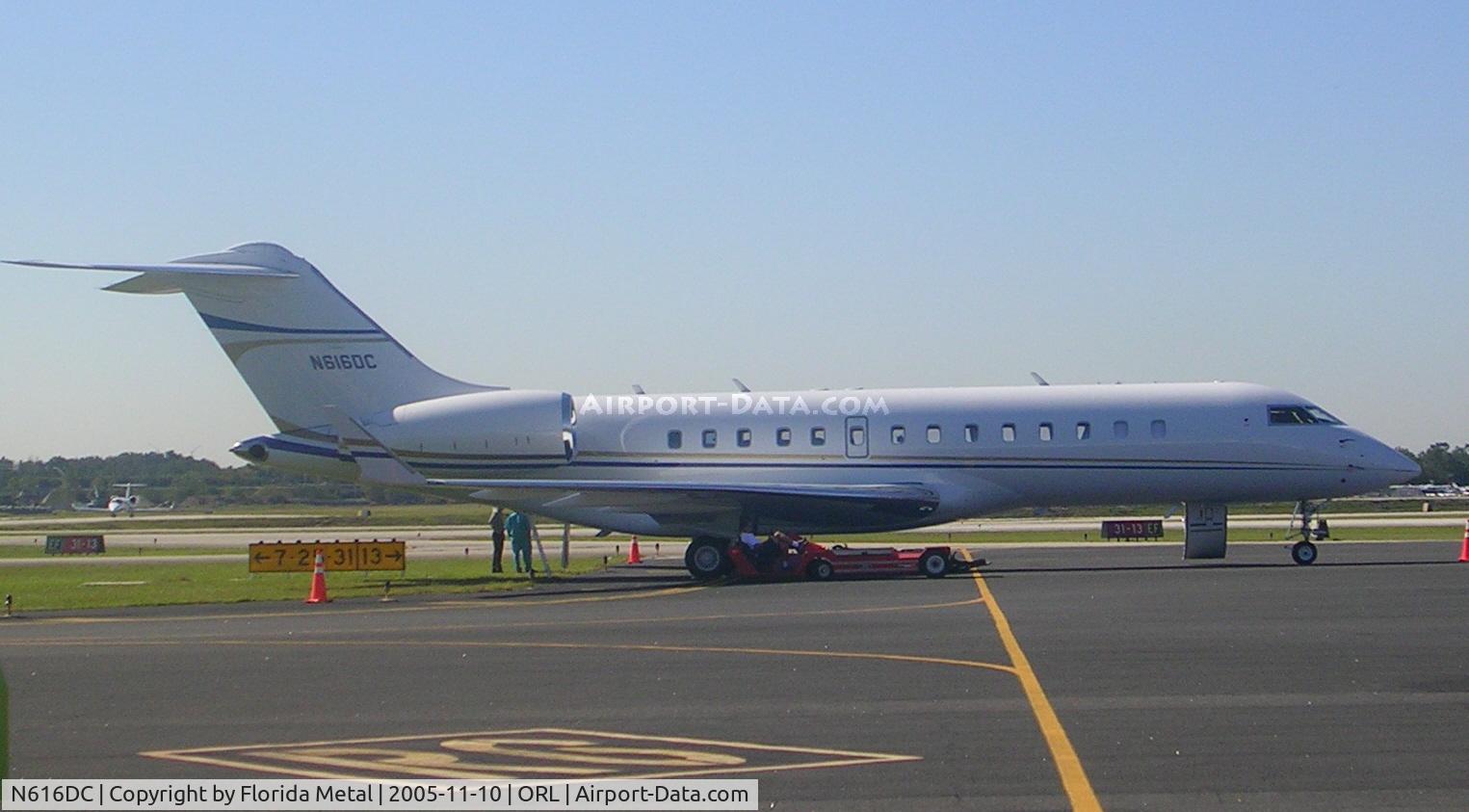 N616DC, 2001 Bombardier BD-700-1A10 Global Express C/N 9025, NBAA 2005