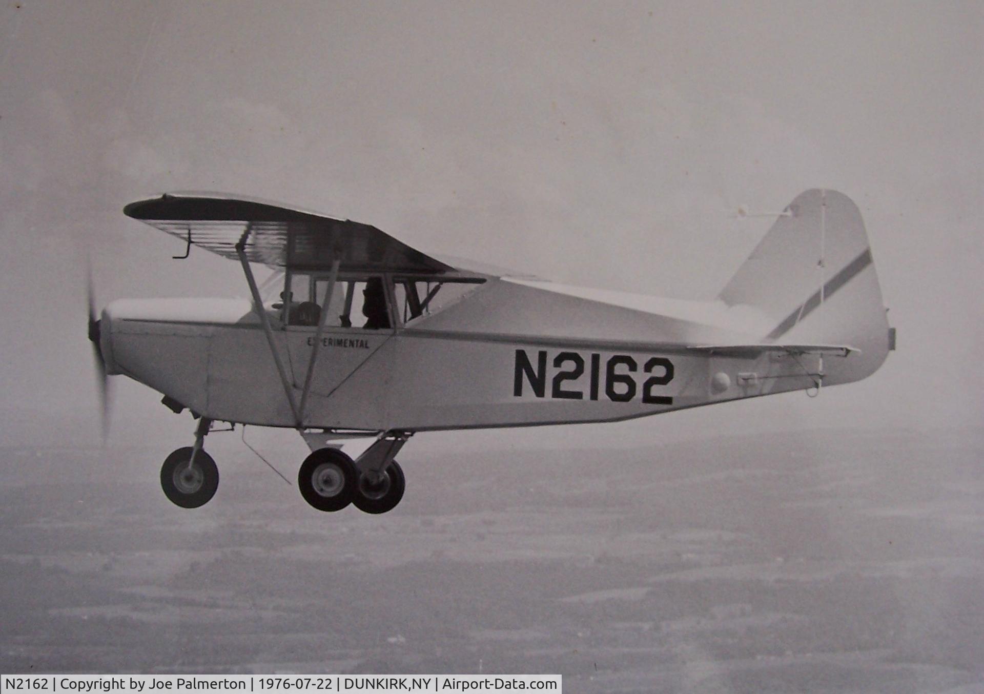 N2162, 1973 Stits SA-7D Skycoupe C/N P546, N2162