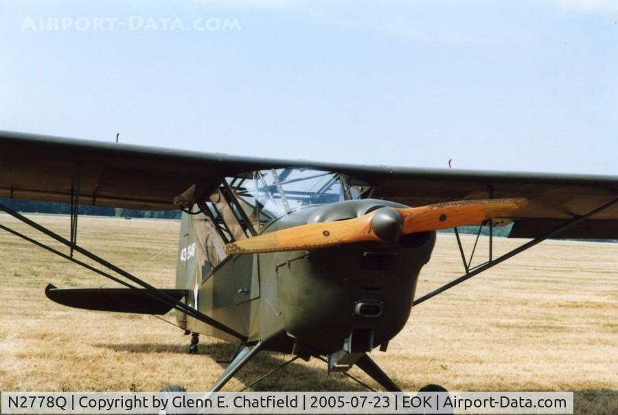 N2778Q, Interstate S-1B1 Cadet C/N 91, L-6 42-2648