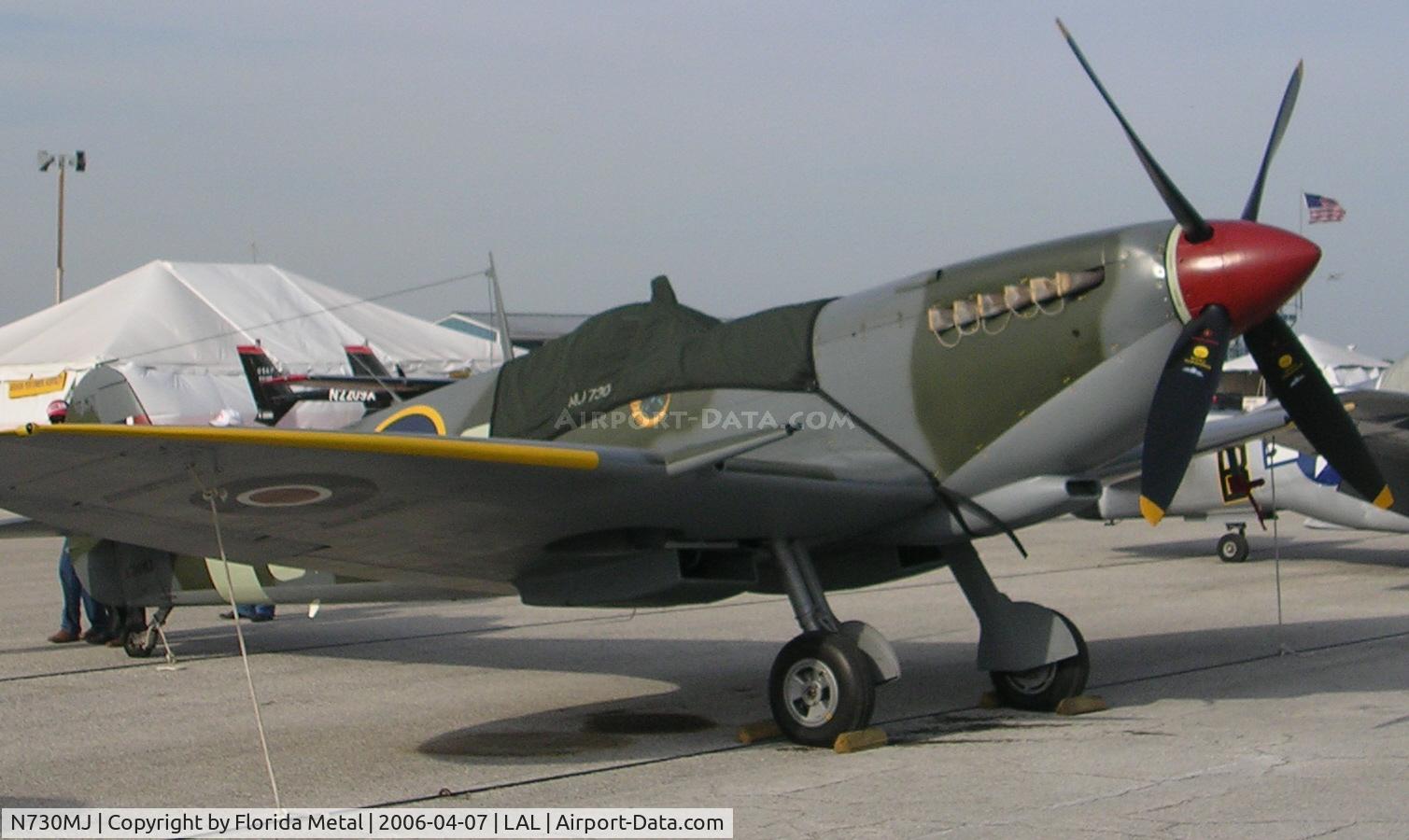 N730MJ, 1943 Supermarine 361 Spitfire HF.IXe C/N CBAF.7243, Spitfire