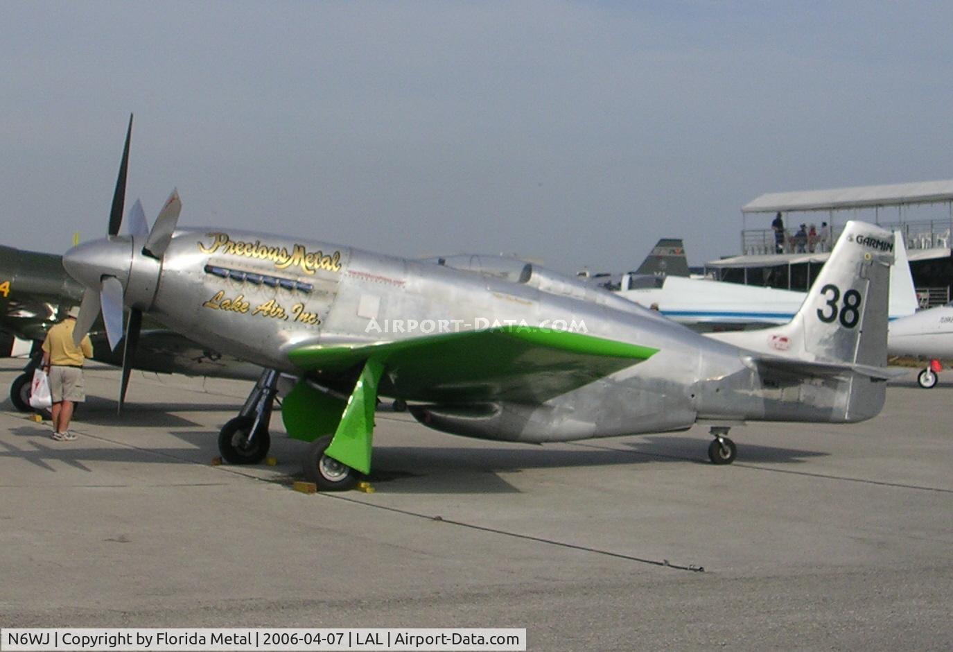 N6WJ, North American P-51 XR C/N 44-88, Racing plane