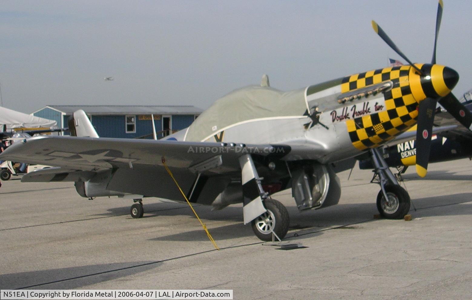 N51EA, 1944 North American F-51D Mustang C/N 44-72483, Sun N Fun