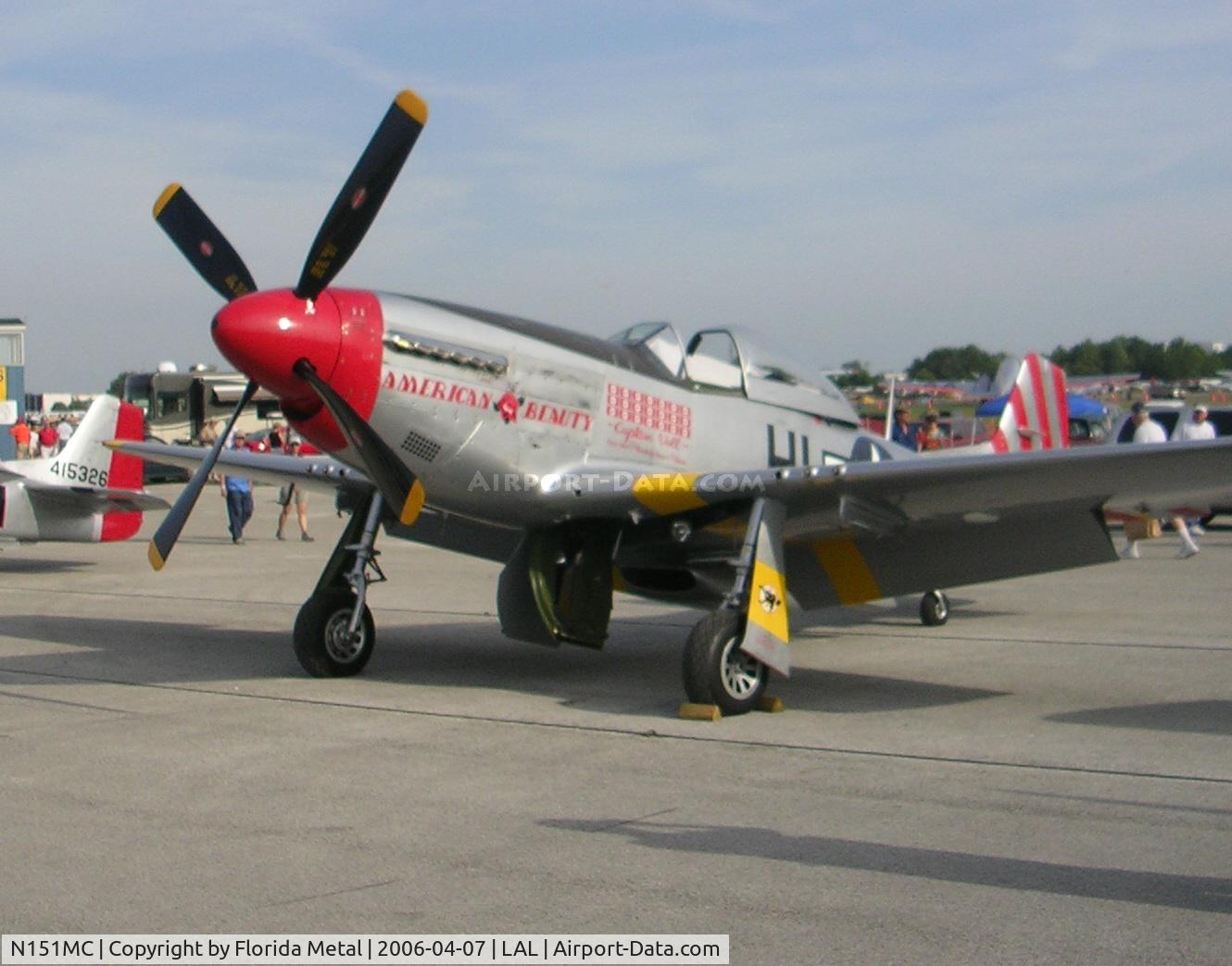 N151MC, 1968 North American F-51D Mustang Mustang C/N AF6722581, American Beauty