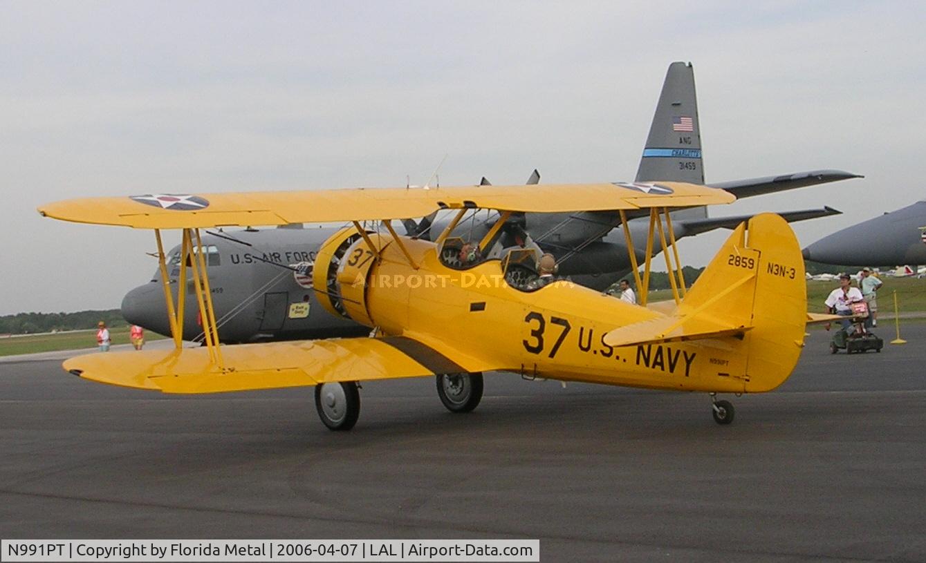 N991PT, 1938 Naval Aircraft Factory N3N-3 C/N 2859, Sun N Fun