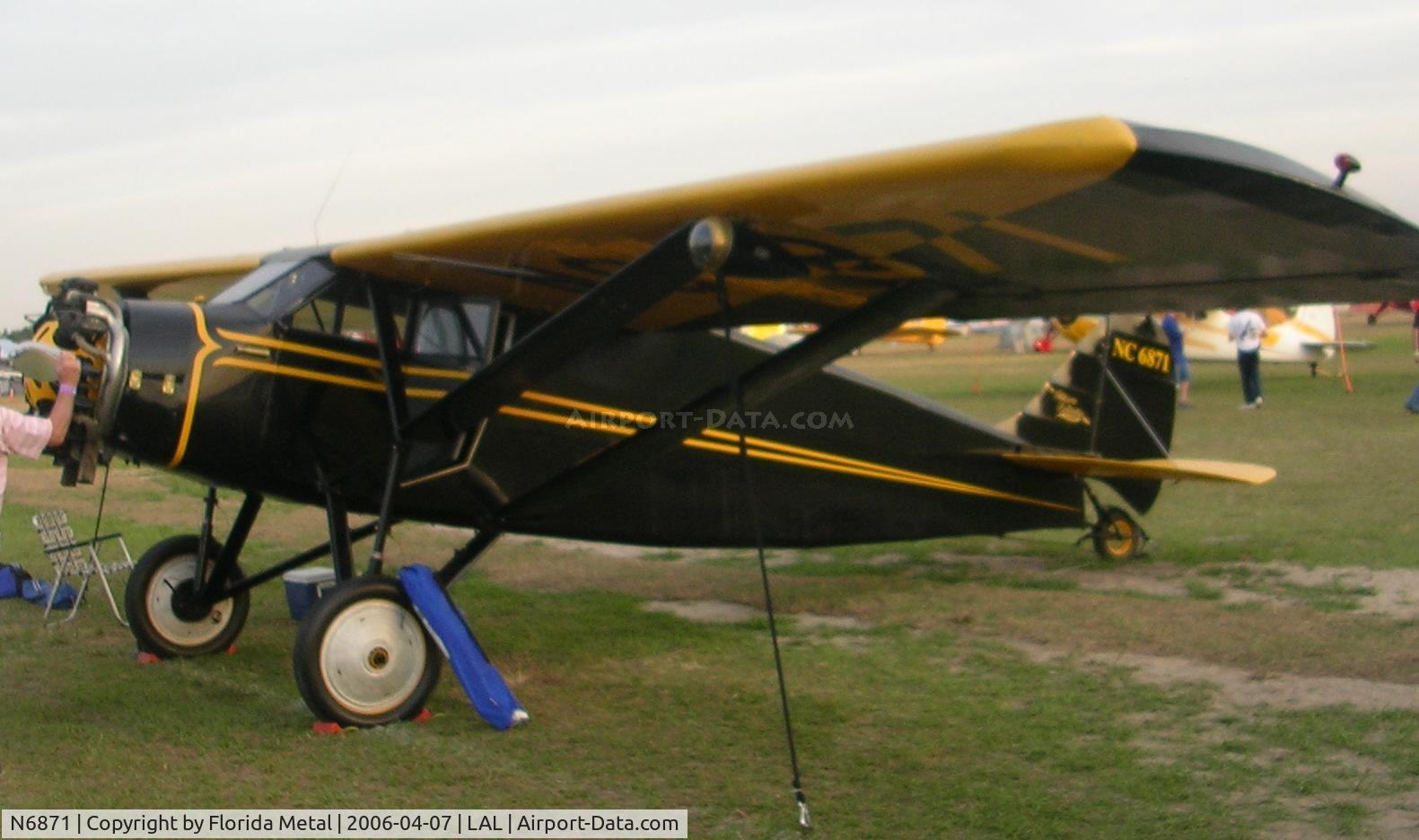 N6871, 1928 Stinson SM-2 C/N 1007, Stinson Detroiter