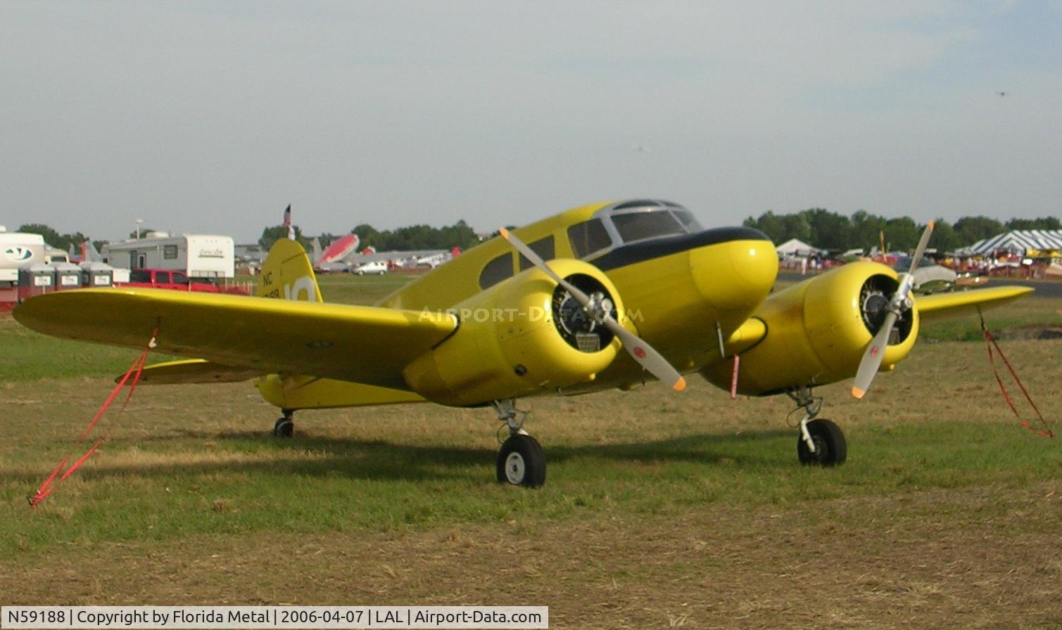 N59188, 1942 Cessna T-50 Bobcat Bobcat C/N 3084, Bobcat