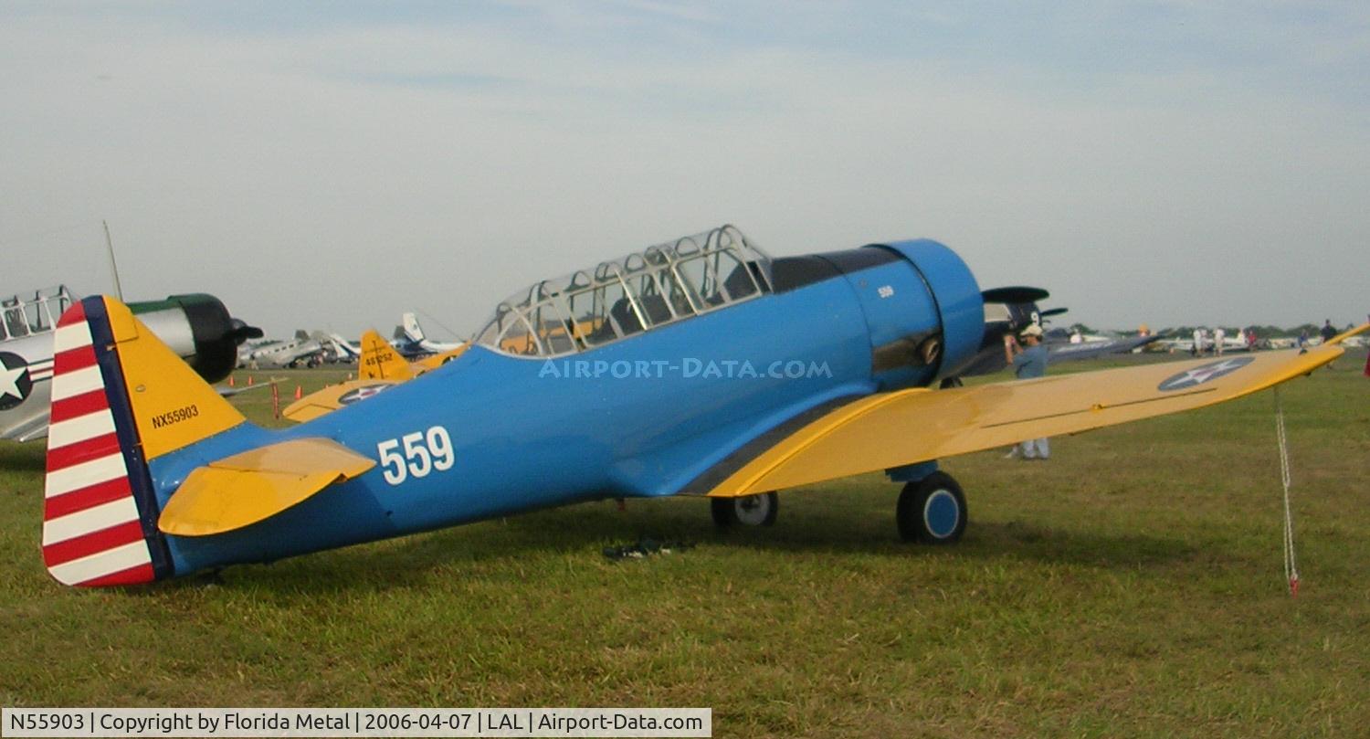 N55903, 1939 North American NA-64 C/N 64-3022, Pre WWII trainer