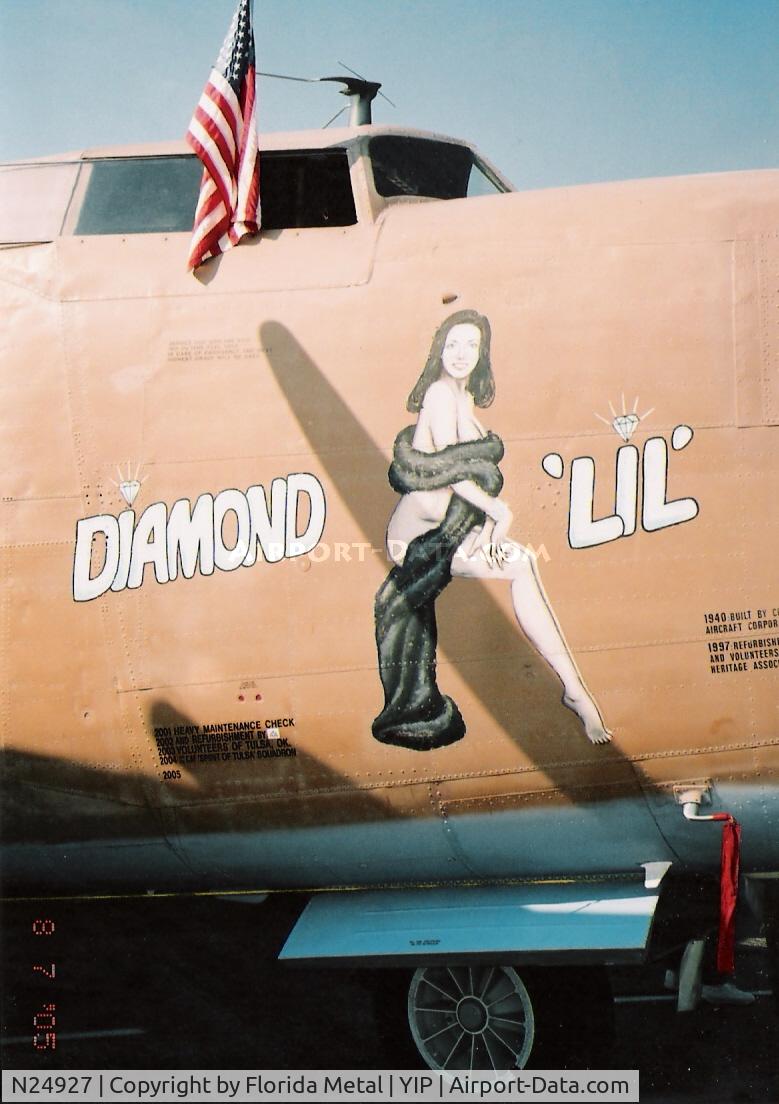 N24927, 1940 Consolidated Vultee RLB30 (B-24) C/N 18, Diamond Lil