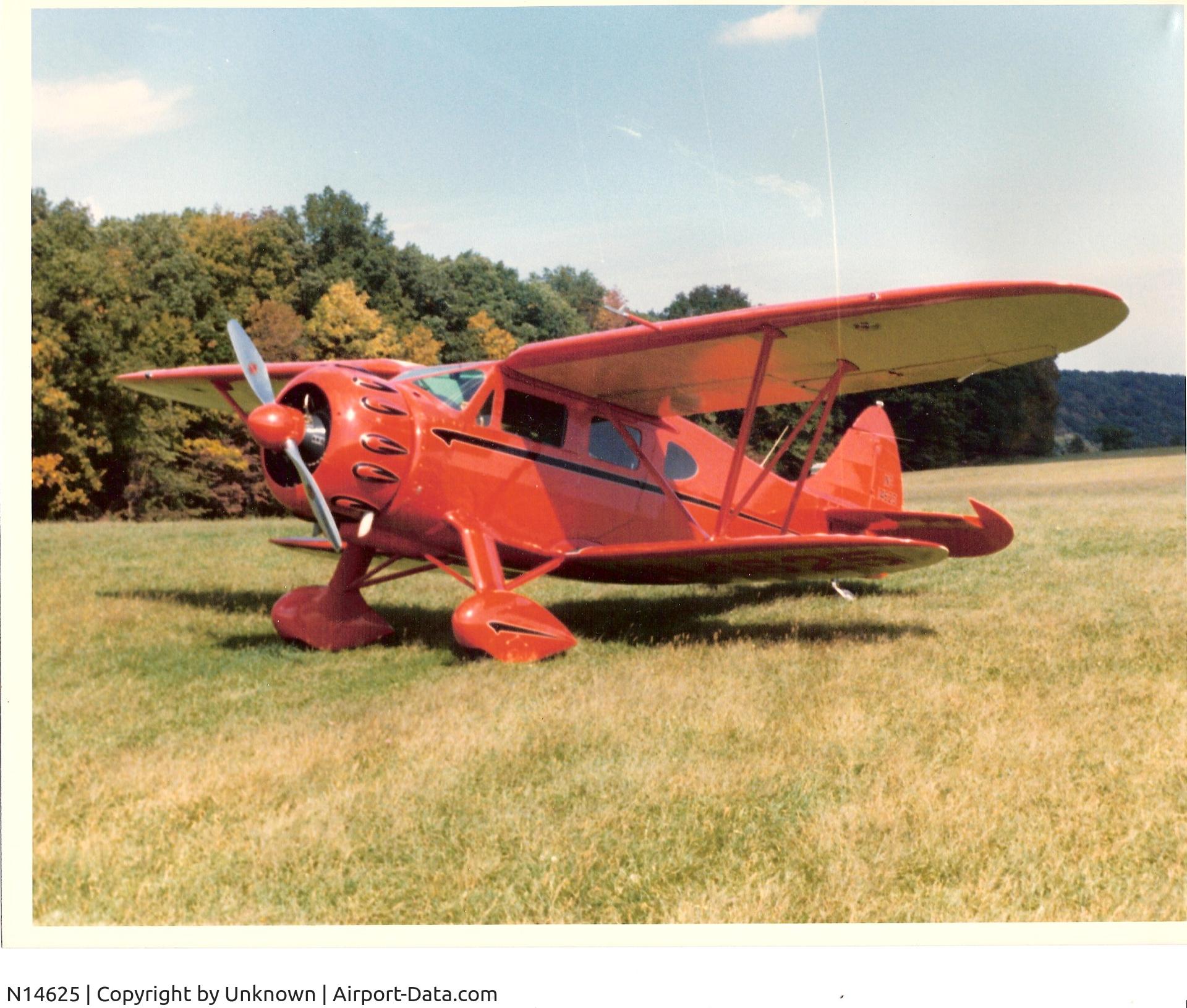N14625, 1935 Waco CUC-2 C/N 4249, Waco CUC-2 = 1974