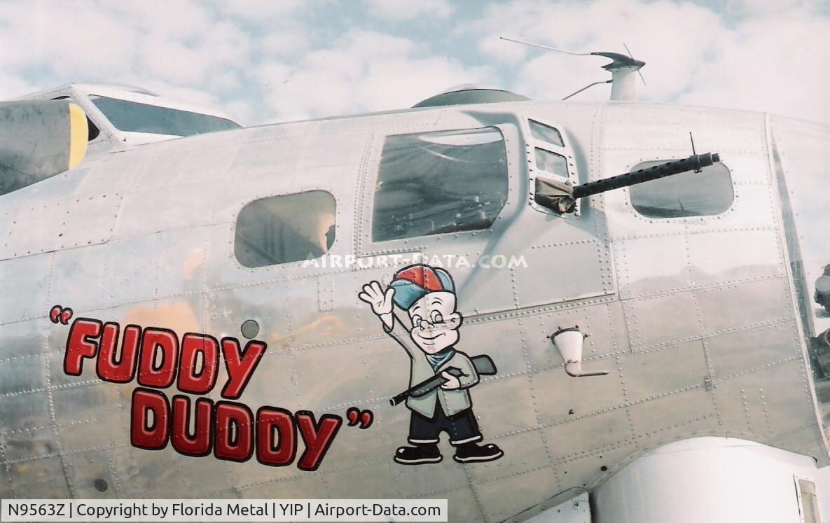 N9563Z, 1944 Boeing B-17G Flying Fortress C/N 32204, Fuddy Duddy