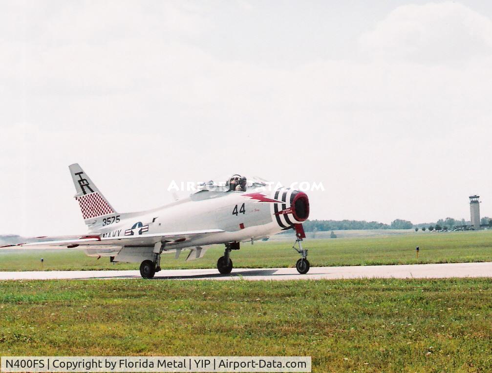 N400FS, 1958 North American AF-1E Fury C/N 244-83, Warbird Airshow