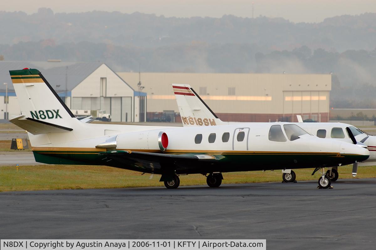 N8DX, 1976 Cessna 500 C/N 500-0303, Raytheon ramp.