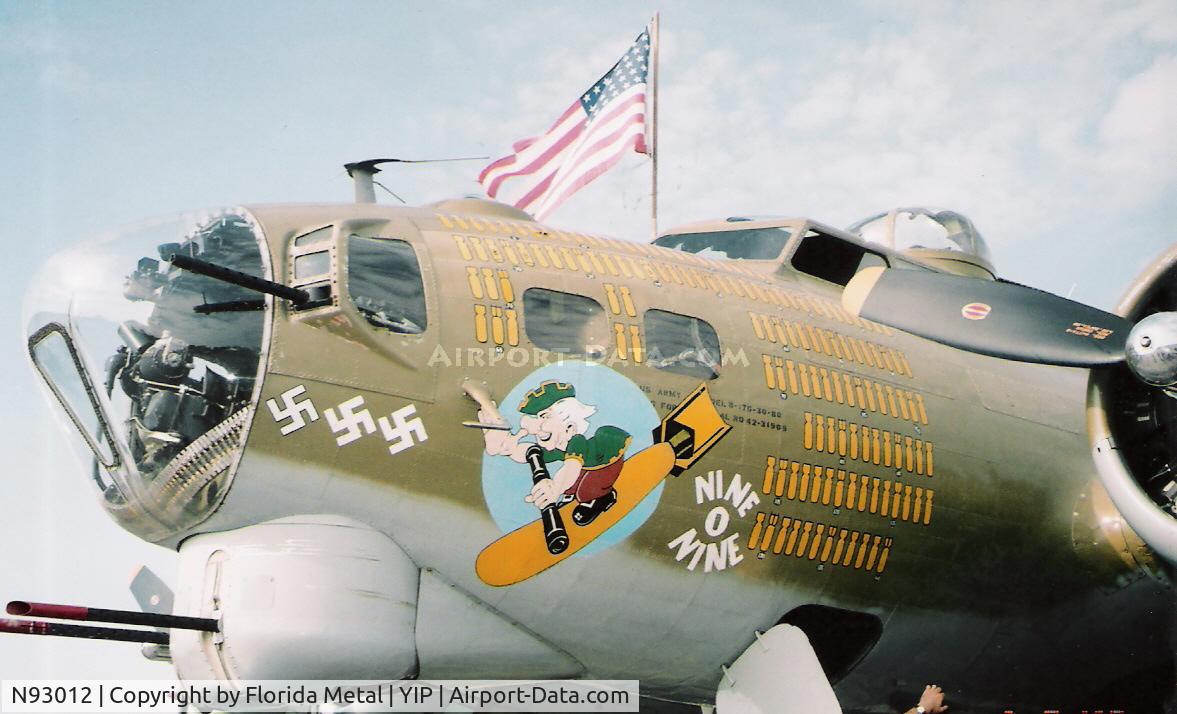 N93012, 1944 Boeing B-17G-30-BO Flying Fortress C/N 32264, Nine O Nine