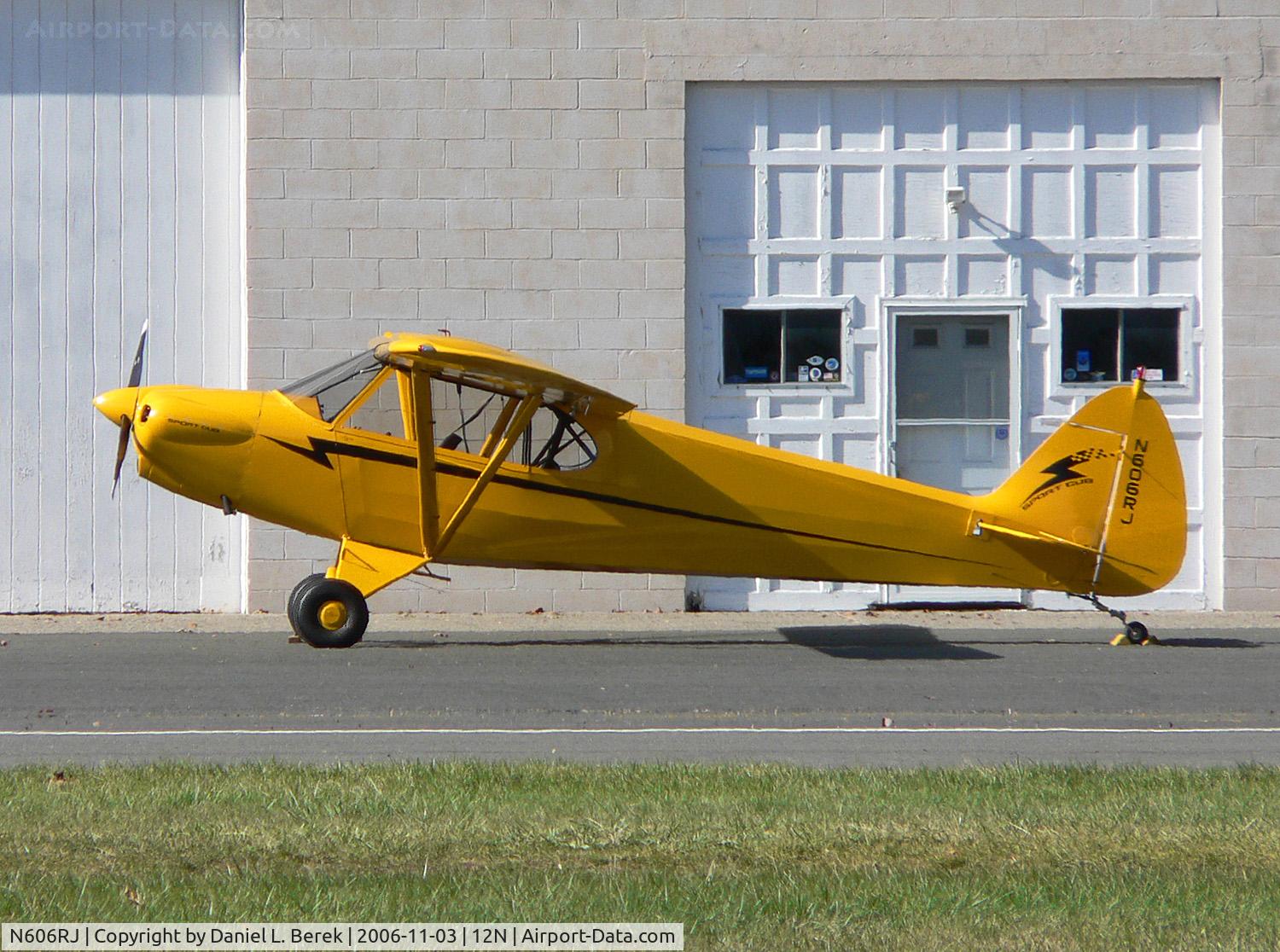 N606RJ, 2006 Cub Crafters CC11-100 Sport Cub C/N CC11-00003, Nifty Cub Crafters visits local EAA chapter at Aerflex-Andover.