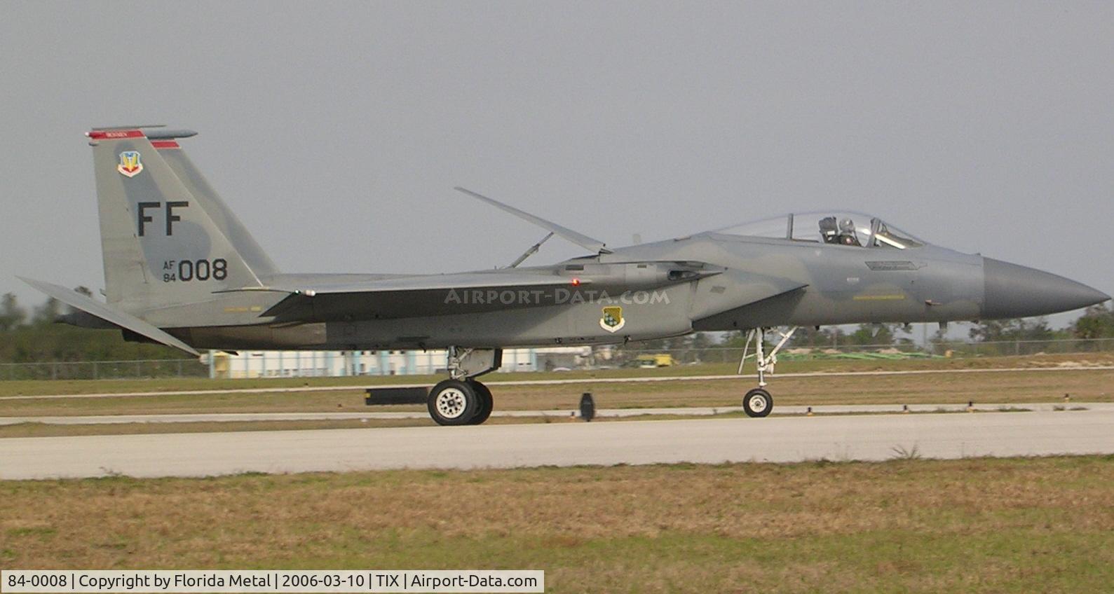 84-0008, 1984 McDonnell Douglas F-15C Eagle C/N 0917/C311, F-15 Eagle