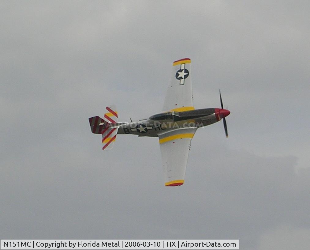 N151MC, 1968 North American F-51D Mustang Mustang C/N AF6722581, P-51