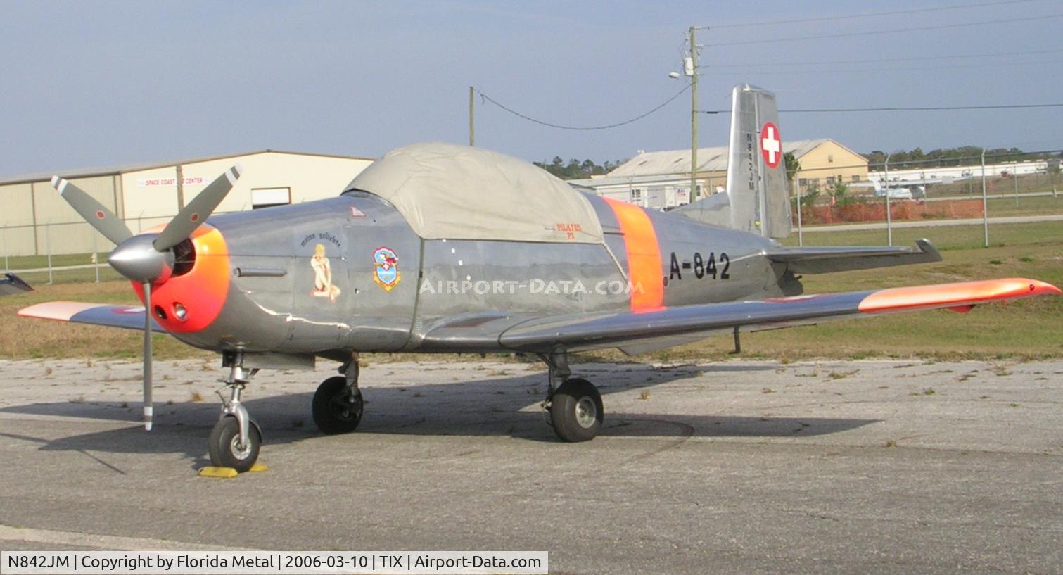 N842JM, Pilatus P3-05 C/N 480-29, TICO 2006