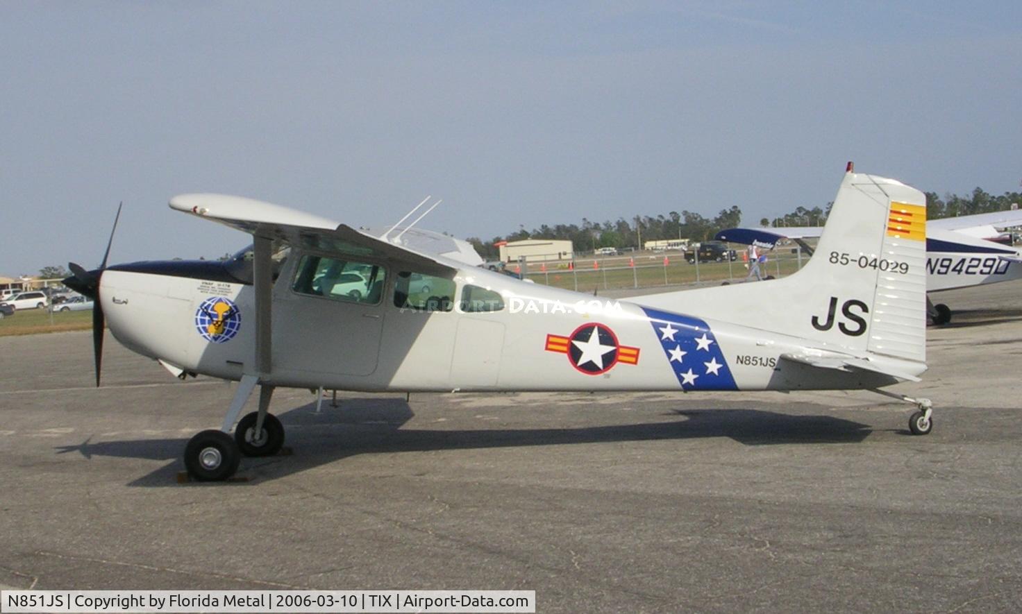 N851JS, 1980 Cessna A185F Skywagon 185 C/N 185-04029, TICO show