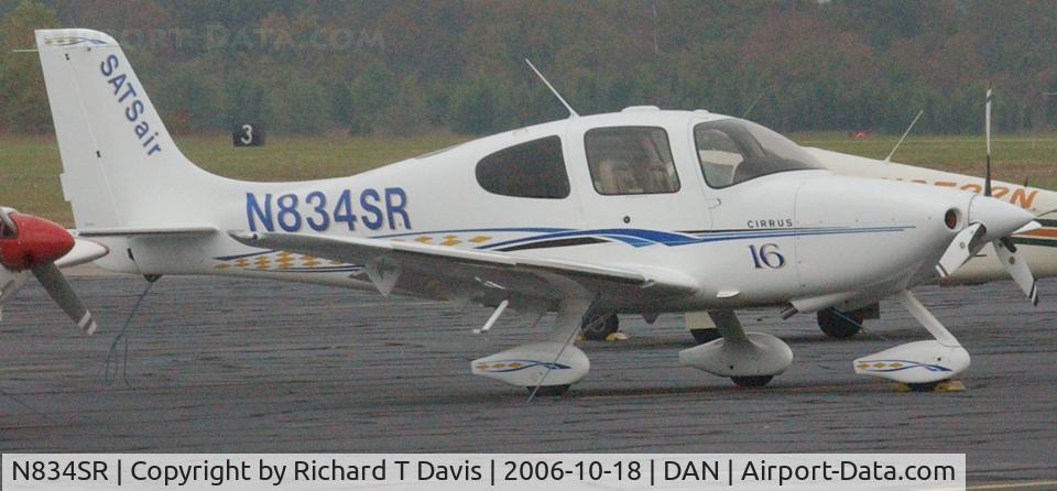 N834SR, 2006 Cirrus SR22 C/N 2010, 2006 Cirrus SR22 in Danville Va.