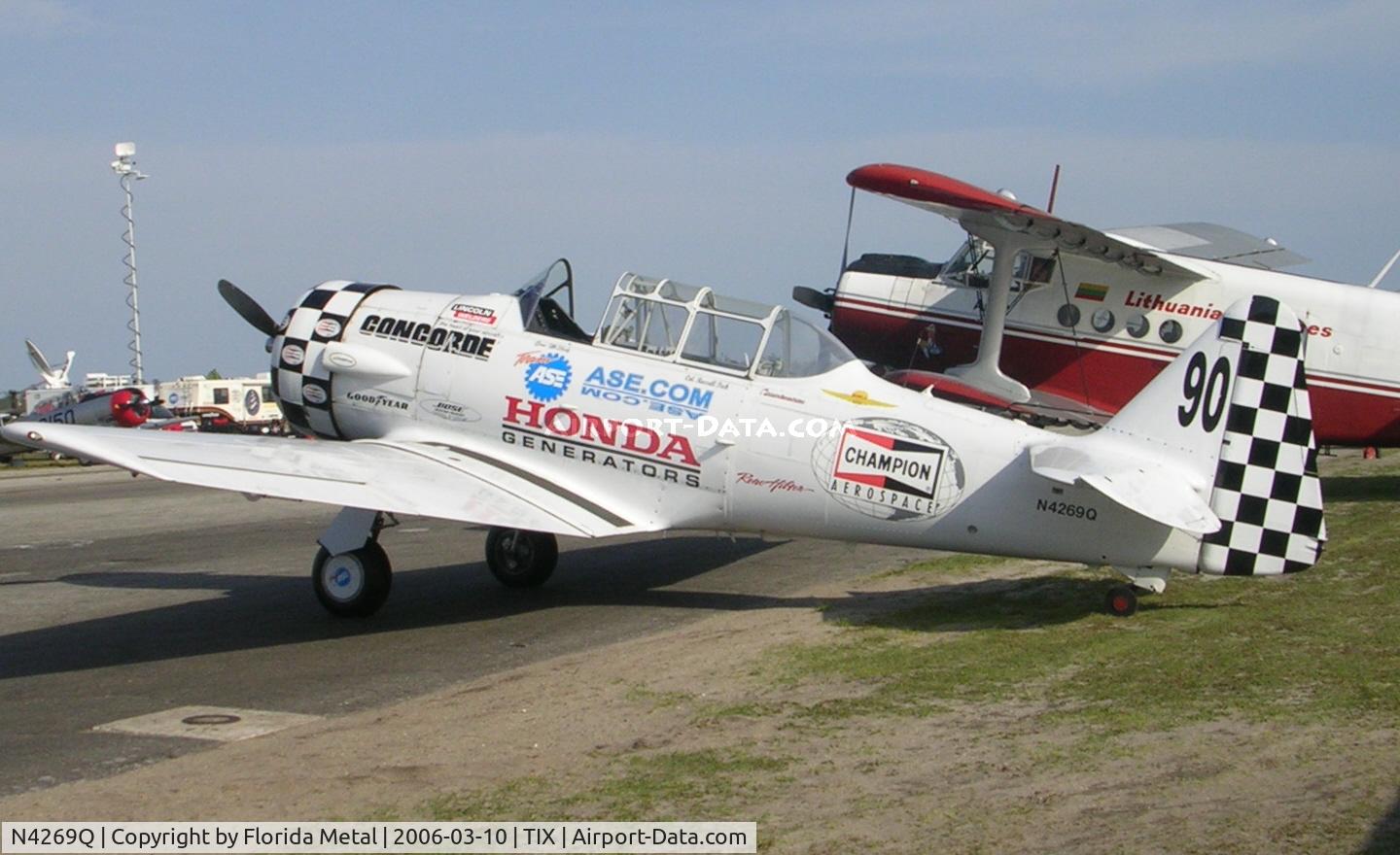N4269Q, 1953 North American T-6G Texan C/N 197-5, TICO Airshow