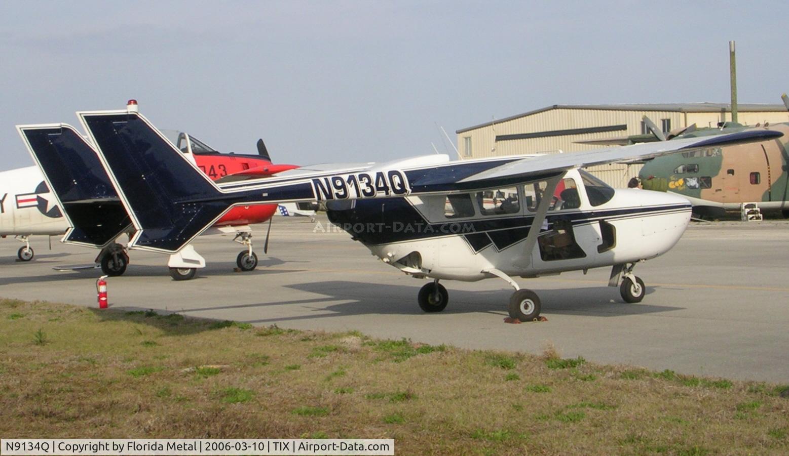 N9134Q, 1968 Cessna O-2A Super Skymaster C/N 337M-0185, Cessna O-2