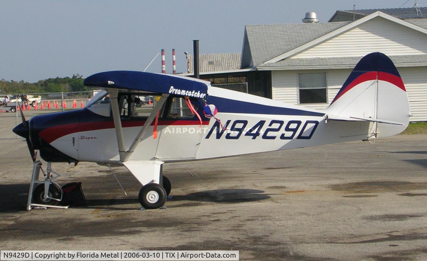 N9429D, 1958 Piper PA-22-160 Tri Pacer C/N 22-6403, classic Piper