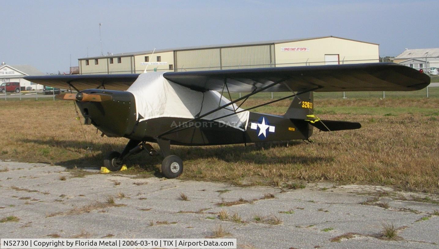 N52730, 1943 Taylorcraft DCO-65 C/N L-5665, TICO