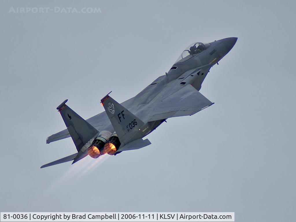 81-0036, 1981 McDonnell Douglas F-15C Eagle C/N 0776/C219, McDonnell Douglas / USAF / F-15C Eagle (cn 776/C219) / Aviation Nation 2006